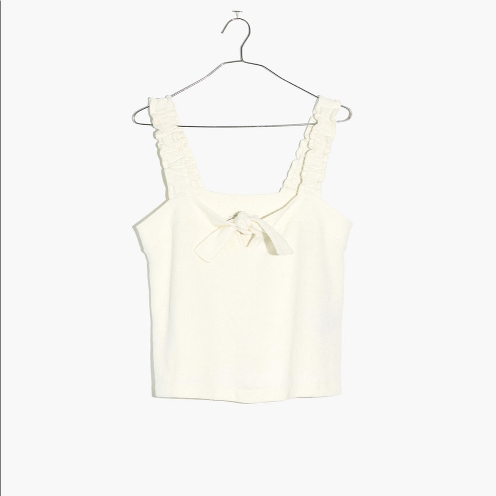 Madewell Tie-front top